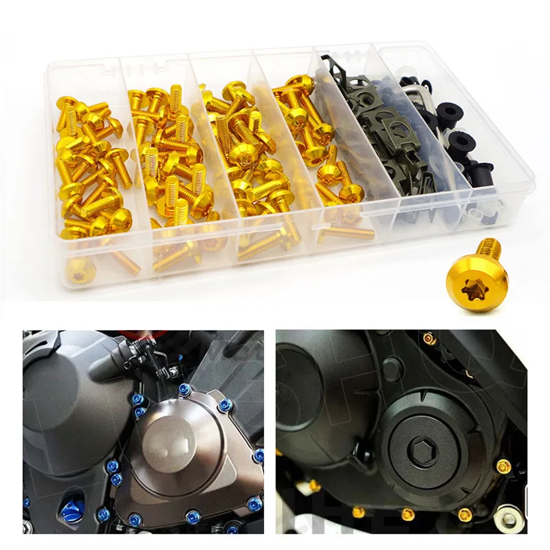 Полный комплект винтов для мотоцикла, винты для Yamaha ybr cygnus 125 raptor 660 tmax 530 tdm 850 piwi 50 dt 125 tmax fz6