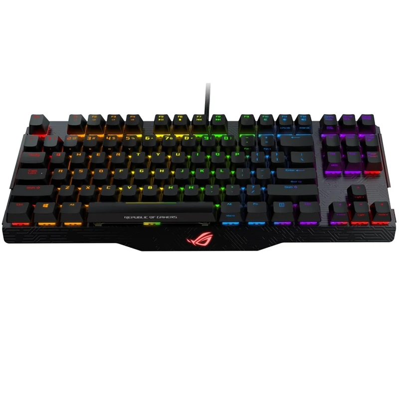 Клавиатура ASUS ROG Claymore Core Cherry RGB black проводная механическая