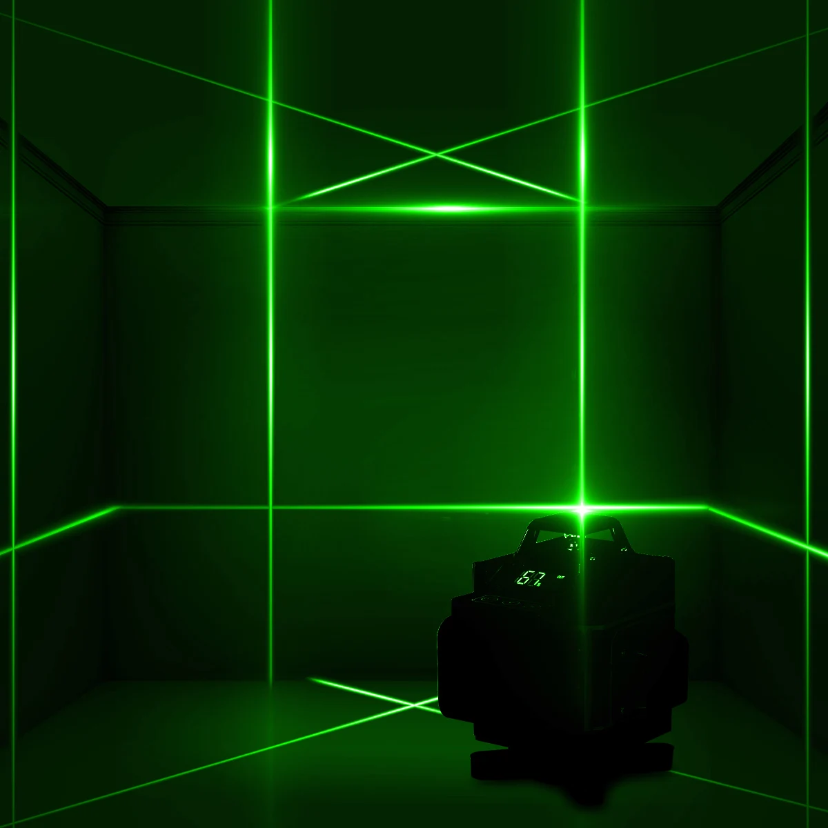 Лазерный уровень FASGet 4D, 16 линий, Зеленый уровень, самонивелирующийся на 360 градусов, горизонтальный и вертикальный крест, мощный лазерный ур... (art.: 3920b90a5dfce) - 3920b90a5dfce