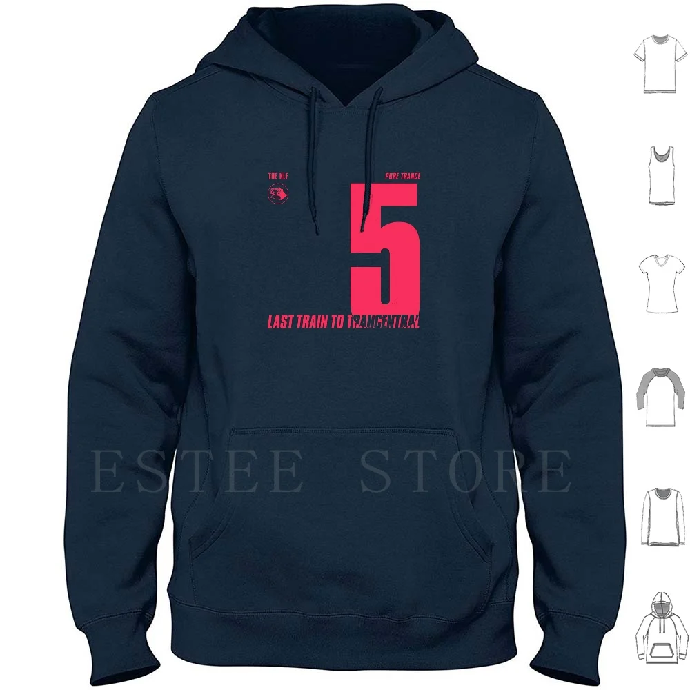 Last Train To Trancentral 5 Pure Trance Hoodie Long Sleeve Rare Klf Justified 1987 Cauty Drummond Shag All You Need Is Love
