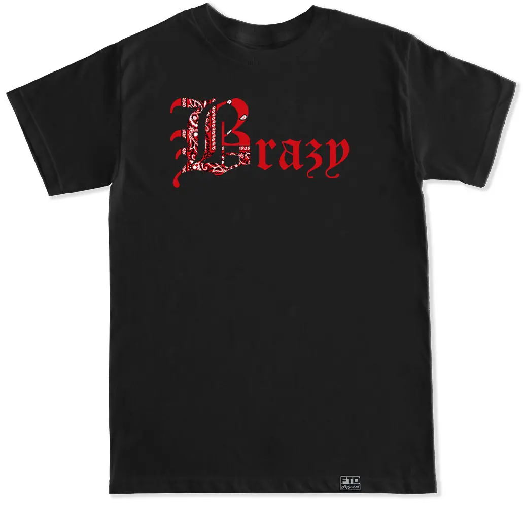 Старая английская бандана Brazy YG 400 Compton Bompton 4 Hunnt T Shirt
