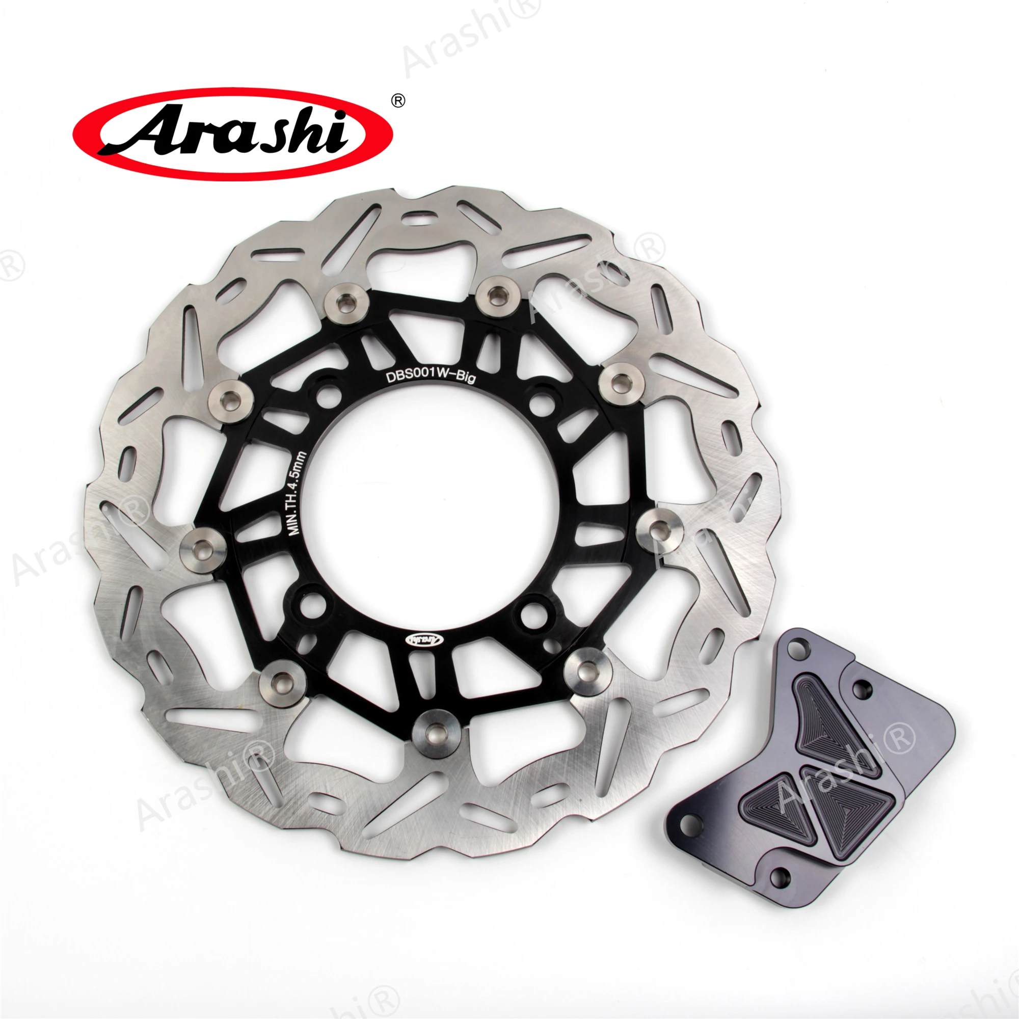 Arashi 1 шт. для HONDA FORZA 250 2000 2001 2002 2003 2004 2005 2006 2007 Негабаритный плавающий кронштейн ротора переднего тормозного диска с ЧПУ