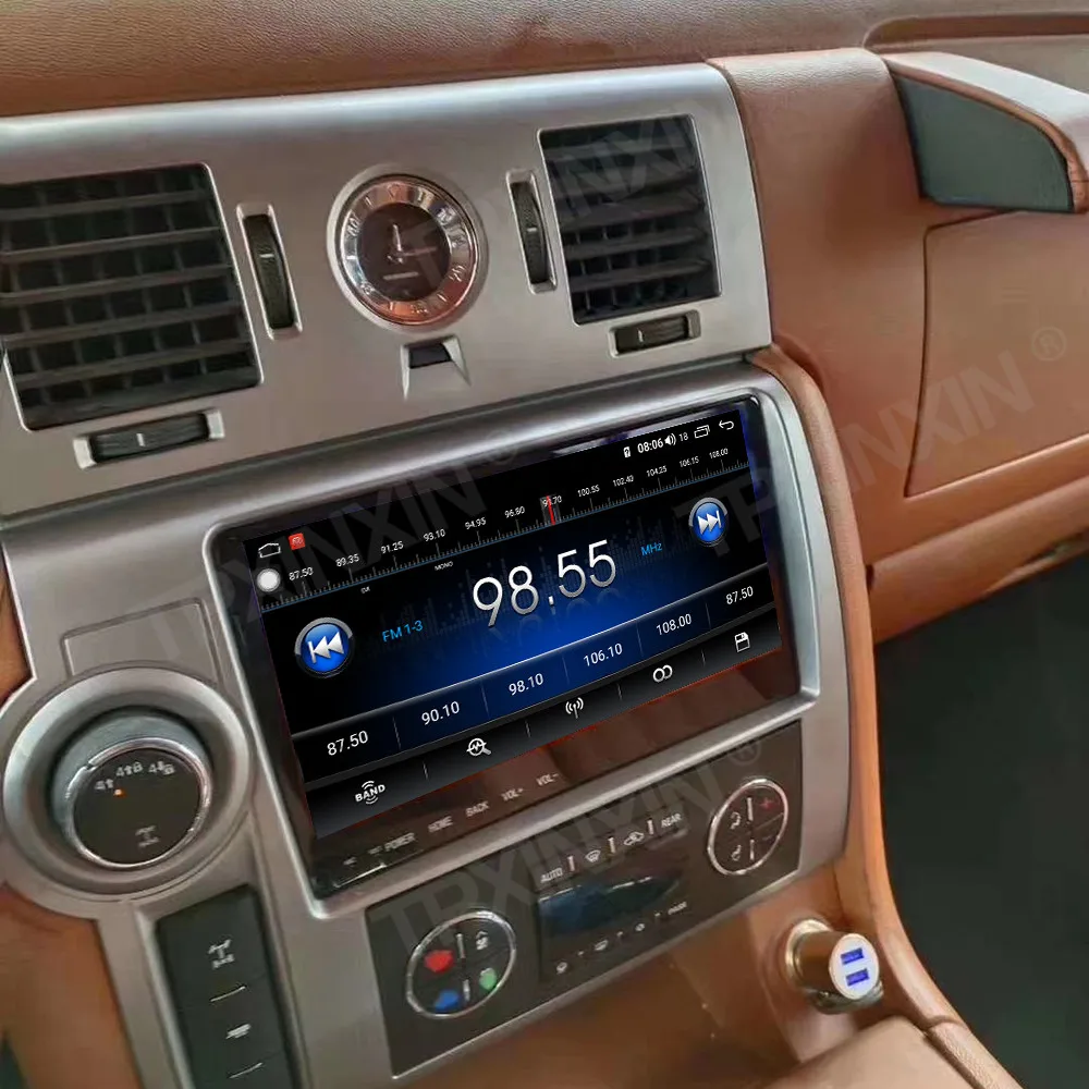 Фото Автомобильный мультимедийный плеер для Hummer H2, 2008-2011, Android 10, 6 + 128 ГБ, 8 ядер, GPS-навигация, IPS DSP №3