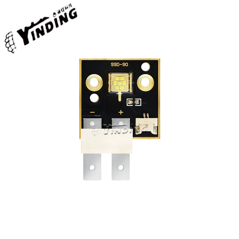 YINDING SSD-90 100 Вт, мощный светоизлучающий диод 6500K, холодный белый свет, сцсветильник прожектор, светодиодный источник света, фитиль для рыбалки