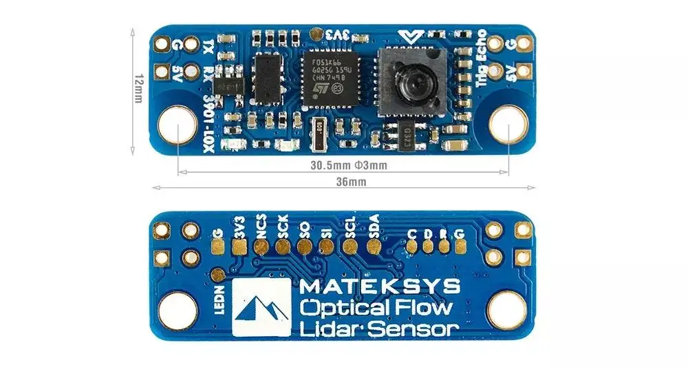 Система Matek, оптический датчик потока Lidar 3901-L0X, модуль поддержки INAV для радиоуправляемого дрона FPV Racing