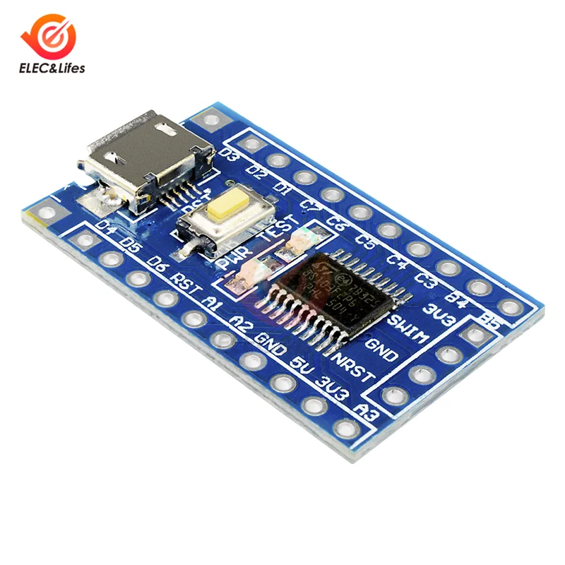 STM8S103F3P6 STM8 Минимальная системная плата разработки Core XY-WB 2,4G Модуль беспроводного приемопередатчика для Arduino