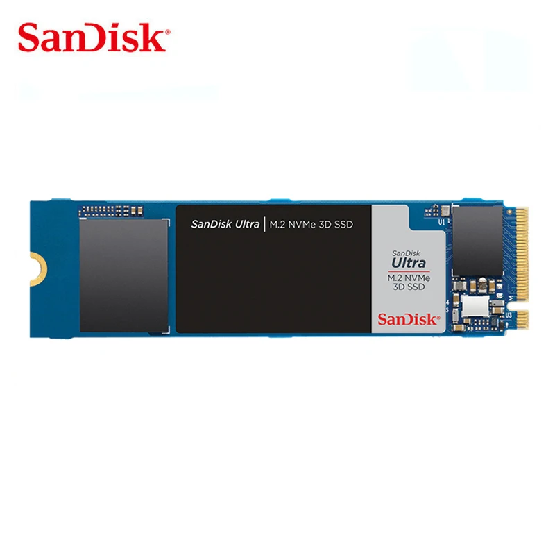 SanDisk SSD M2 250GB 500GB 3D nvme Внутренние твердотельные накопители 1TB 2 ТБ Pcle NVMe 2280 HDD жесткий диск для настольного компьютера ноутбука