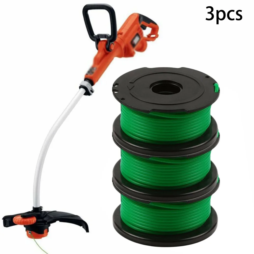 3 шт. в упаковке, катушка для триммера Black & Decker GL7033 GL8033 GL9035, сменная деталь для Black & Decker A6482, инструмент Jardin