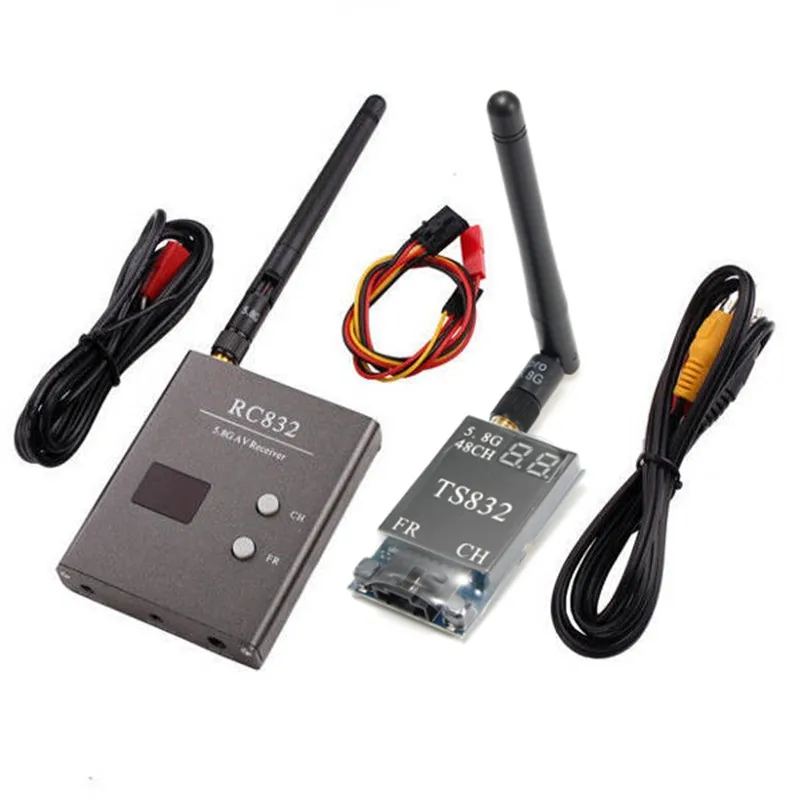 TS832 RC832 Boscam 5,8G 48CH 600 передатчик mW FPV ресивер Combo AV VTX RX Set 7,4-16V для FPV мультикоптера