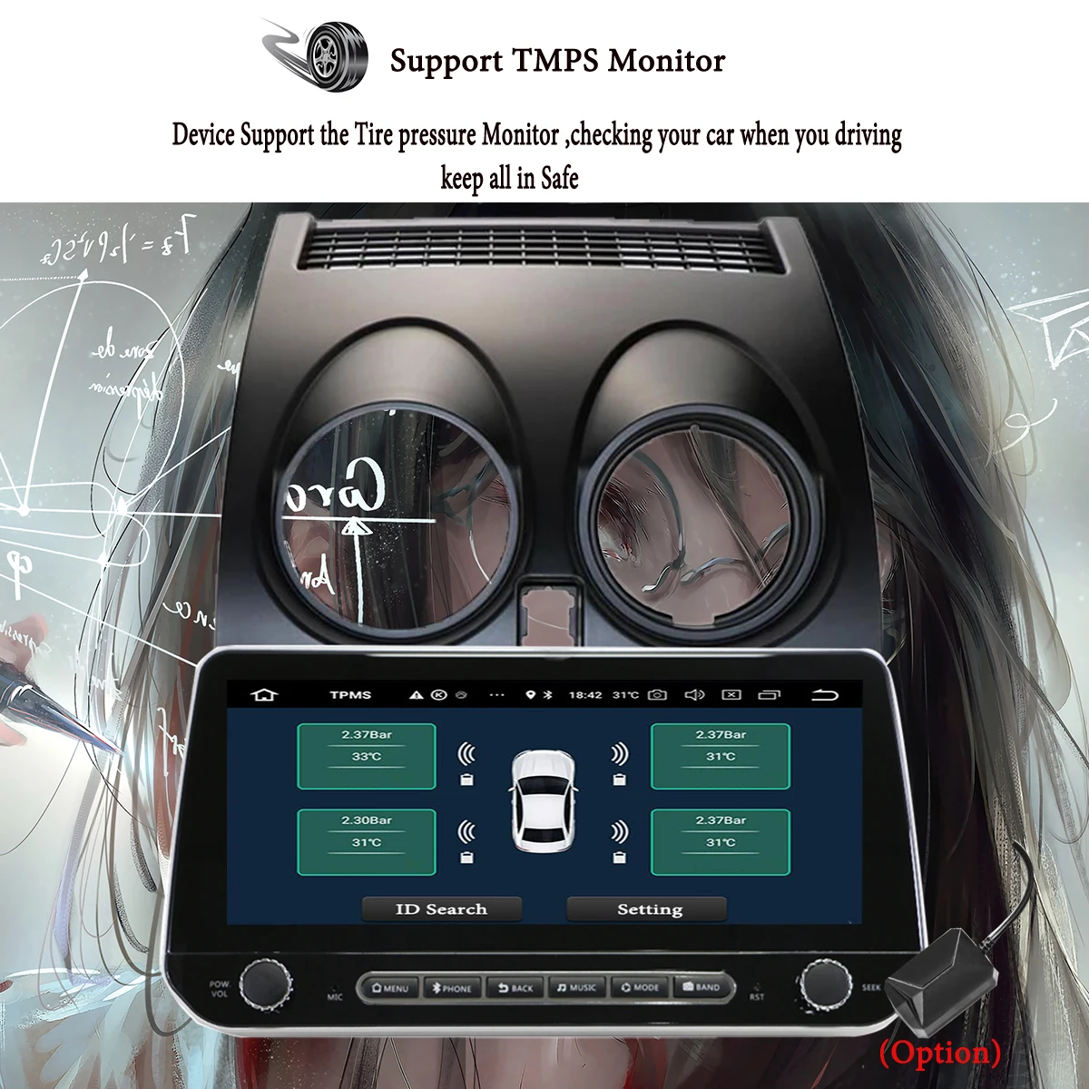 Фото Автомобильный радиоприемник Android 14, мультимедийный видеоDVD-плеер, GPS Navi Monitor для Nissan Qashqai J10 2006-2013, магнитофон с Carplay BT №4