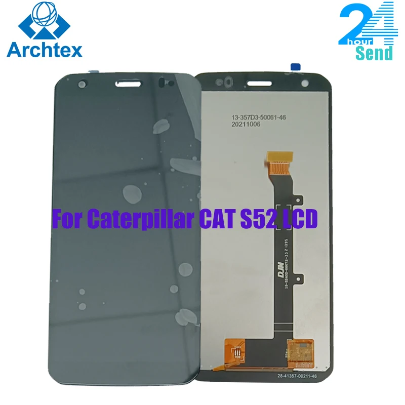 Для ЖК-дисплея Caterpillar CAT S52 + детали для замены + инструменты 5,65 дюйма