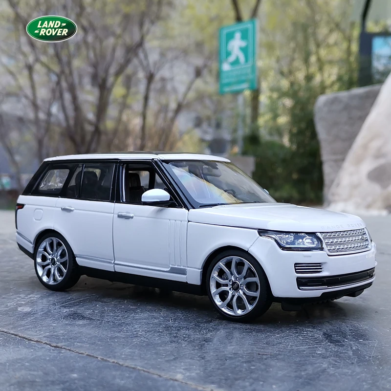 1:24 Land Rover Range Rover SUV игрушечный автомобиль из сплава, литой и игрушечный автомобиль, модель автомобиля, миниатюрная модель автомобиля в масшта...
