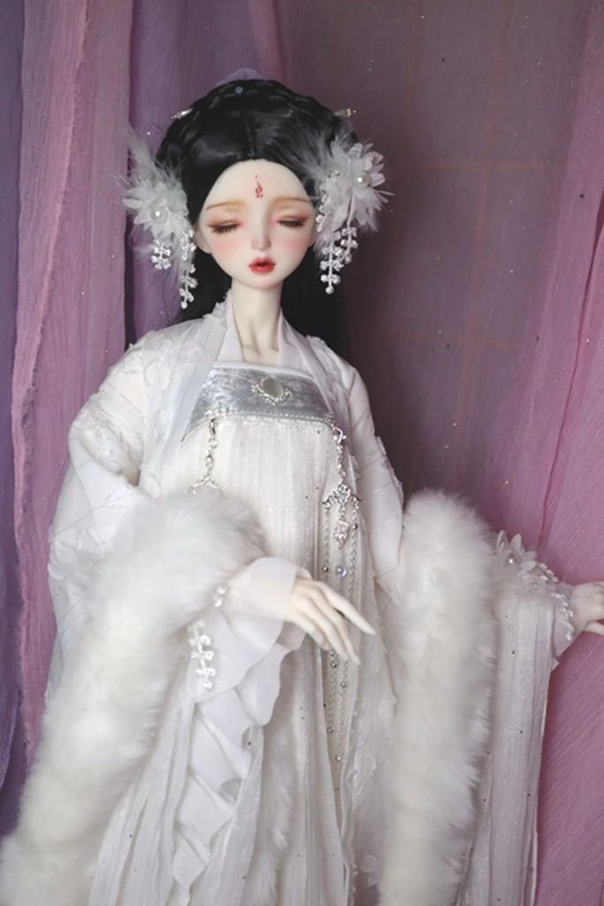 Фото 1/4 1/3 весы BJD, аксессуары для одежды, древний костюм Hanfu, свадебное платье феи для BJD/SD MSD SD13, высота 69 см, кукла для больших девочек A793 №5
