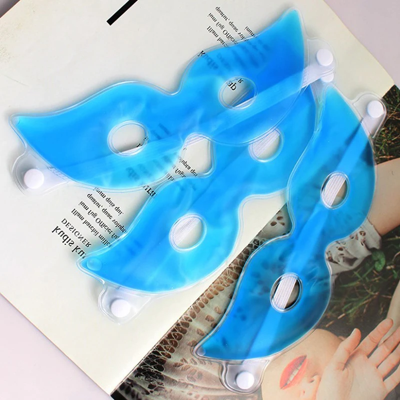 Гель для глаз Ice Beauty, маска для сна, уменьшает темные круги, снимает усталость, уменьшает усталость глаз, 1 шт., охлаждающие глазные гель-патчи,...