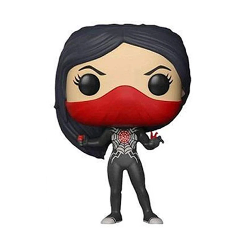 Марвел, Мстители, паук-Man Cindy Moon Silk #333, виниловая экшн-фигурка, Сборная модель, игрушки для детей, рождественский подарок