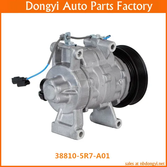 10SRE11C - 6 POLY CLUTCH - Высококачественный компрессор кондиционера 12 В для 38810-5R7-A01 388105 R7A01