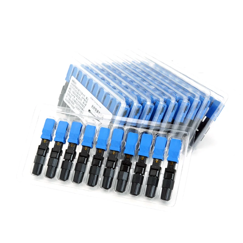 Оптоволоконный быстрый соединитель SCUPC SM, 50 шт. (art.: 3920b4713262a) - 3920b4713262a