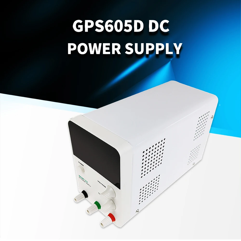 Высокоточный Регулируемый цифровой источник питания постоянного тока GPS605D, 60 В/5 А, 220 В переменного тока, 110 В переменного тока