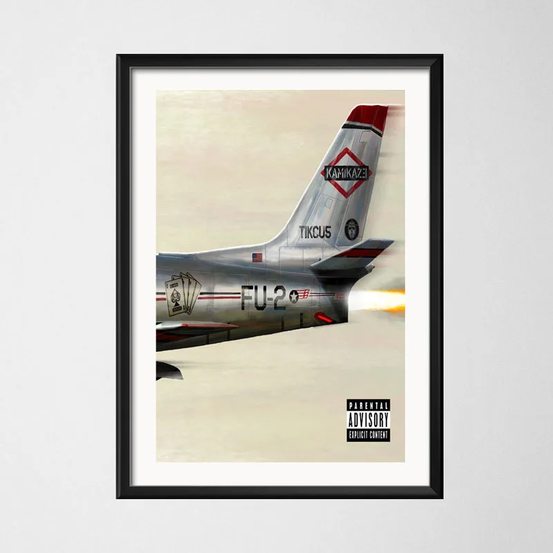 Фото Печать плакатов The Eminem Show Kamikaze Рэп Хип-Хоп Музыкальный альбом Звезда Картина маслом Холст Настенные художественные фотографии Гостиная Домашний декор №5
