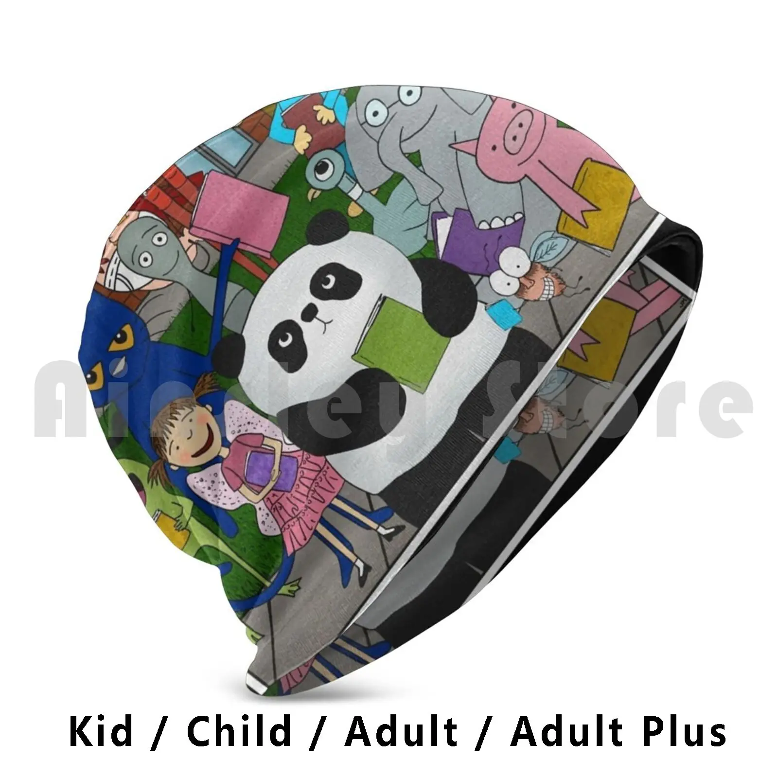 Storybook Friends Шапочки-пуловеры Удобная кепка Mr Panda Mr Lemur Палочки для еды Ложка Pete The Cat Splat The Cat