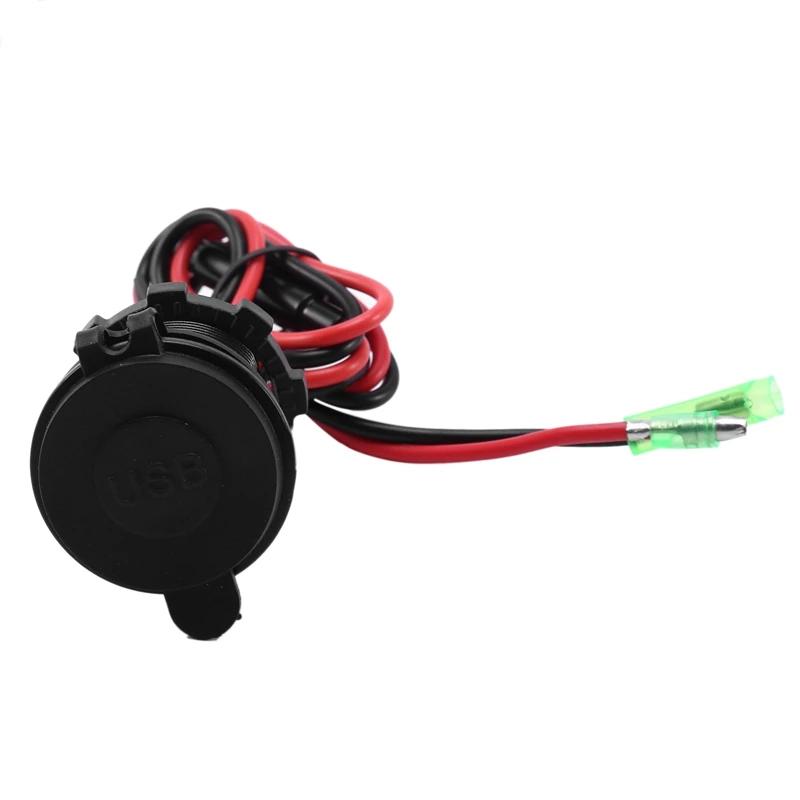 Фото Зарядное устройство для мотоцикла с двумя USB-портами и реле для Kawasaki Versys 650 1000 X300 X650 Ninja400 Ninja650 №3
