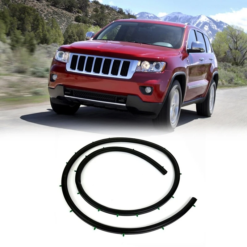 Уплотнение капота, уплотнительная лента капота передней капота для 2011-2020 Jeep Grand Cherokee Dodge Durango 68070493AA