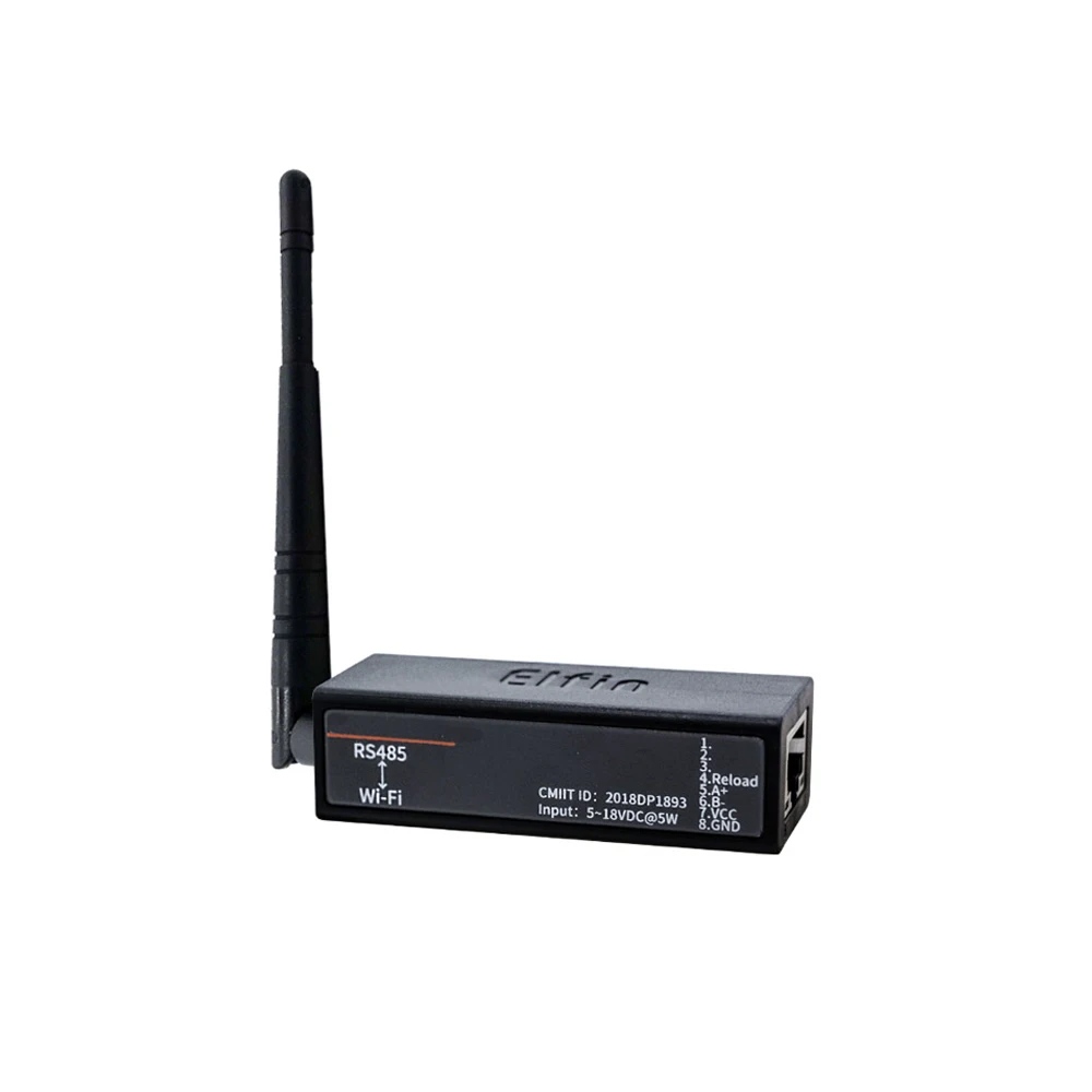 EW11-0 Беспроводные сетевые устройства Modbus TCP IP RJ45 RS485 для последовательного сервера WIFI DTU