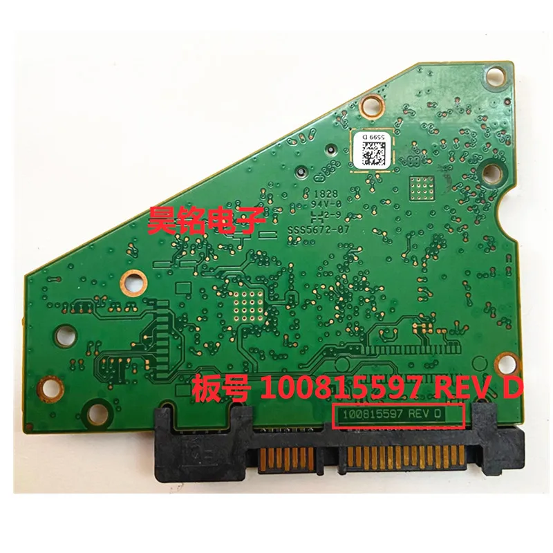 Плата жесткого диска для логической платы Seagate  100815597   REV D, 3035 B 4 ТБ, 6 ТБ, SATA 8 ТБ (art.: 3920ca659ed6e) - 3920ca659ed6e