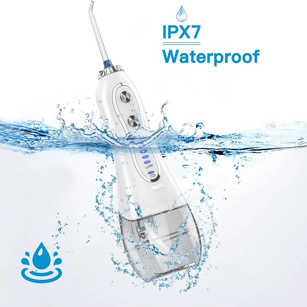 Фото Ирригатор полости рта портативный, 300 мл, IPX7 №4