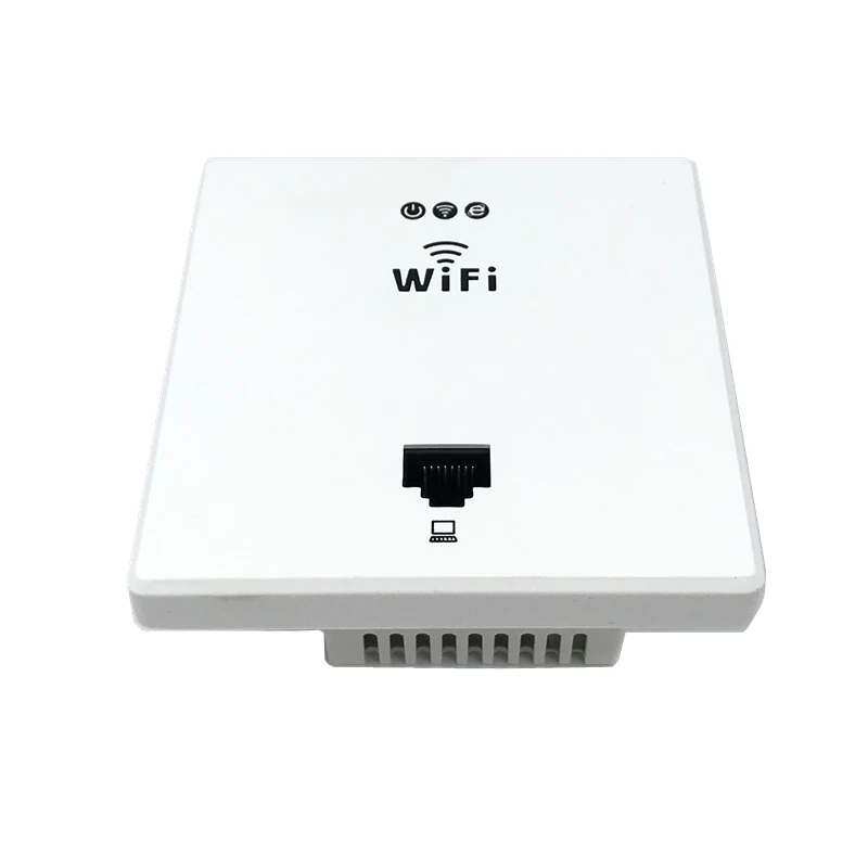 ANDDEAR Белый беспроводной WiFi в стене AP высокое качество номера отеля Wi-Fi крышка Мини Настенный AP маршрутизатор точка доступа