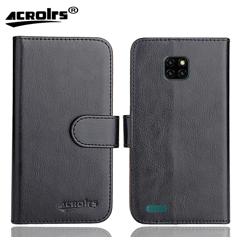Чехол Ulefone Note 7T, 6,1 дюйма, 6 цветов, модный эксклюзивный флип-чехол из мягкой кожи Crazy Horse для телефона, чехол-кошелек