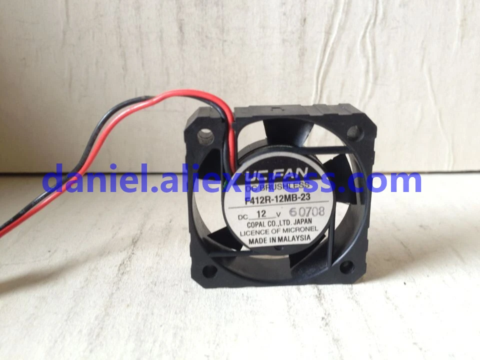 Оригинальный шариковый охлаждающий вентилятор UC FAN 4012 F412R-12MB-23 DC 12 В