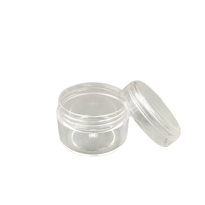 Фото 50 шт./компл. 3g 5g Clear Makeup Косметическая мини-баночка круглые многоразовые бутылки, портативный Пустой дорожный горшок №5