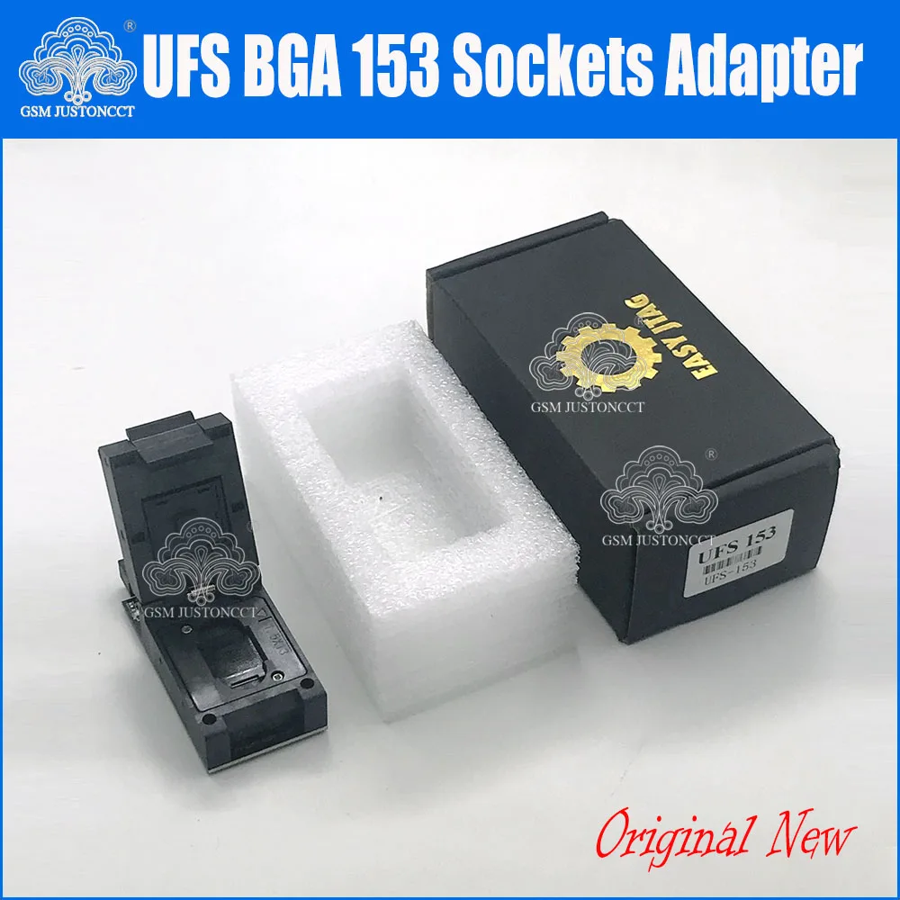 Версия 2025 года Z3X Easy Jtag Plus, коробка UFS BGA 153, адаптер для розеток
