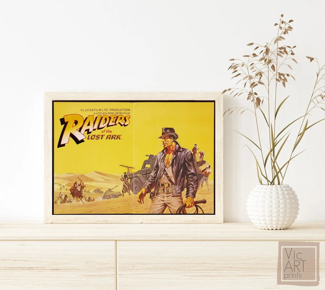 Indina Jones Raiders of the Lost Ark постер фильма украшение дома настенная живопись (без рамки) (art.: 3920cbf1f24dc) - 3920cbf1f24dc