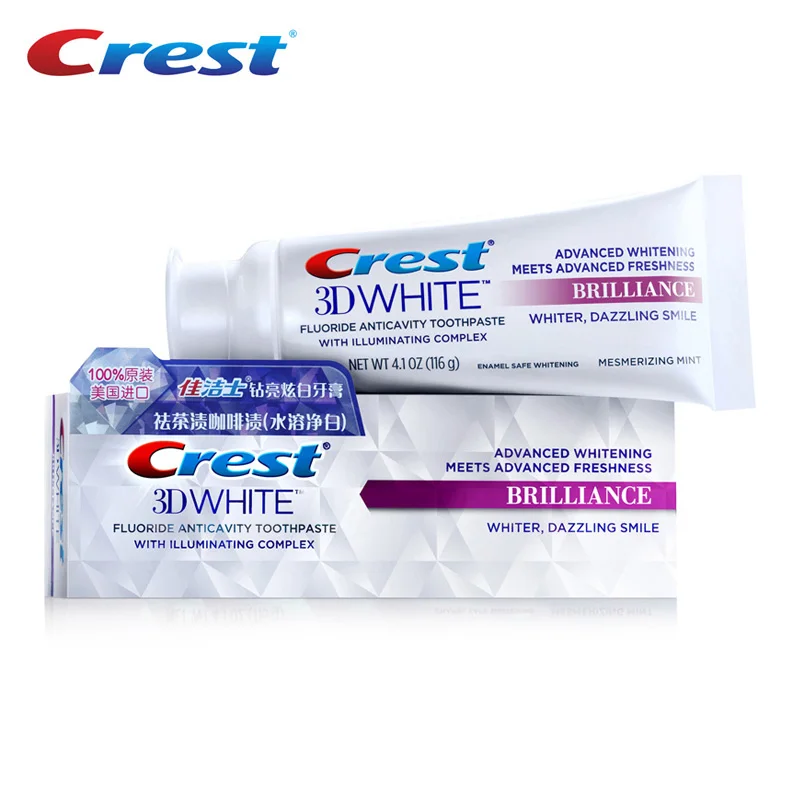 Зубная паста Crest 3D White, улучшенная свежесть, отбеливание зубов, технология отбеливания зубов, муссовая пена, зубная паста (art.: 3920b3b6c6605) - 3920b3b6c6605