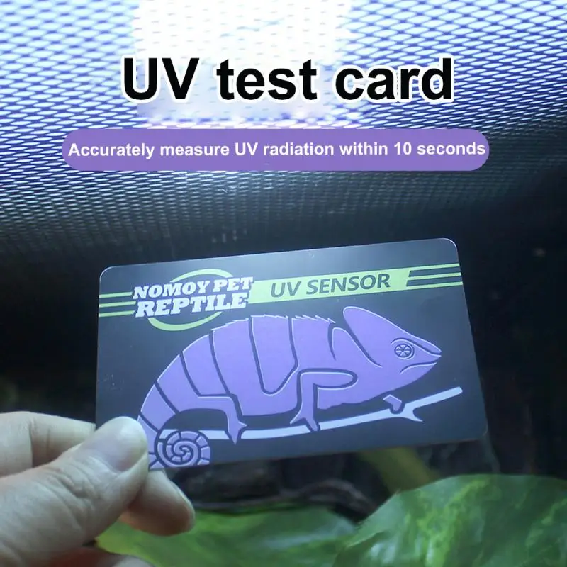 УФ-тест s бумага UVB лампа для рептилий карта испытания фонаря