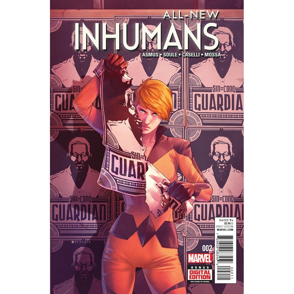 All-New Inhumans Vol.1 №2. США Декабрь 2015. Оригинальный комикс на английском языке
