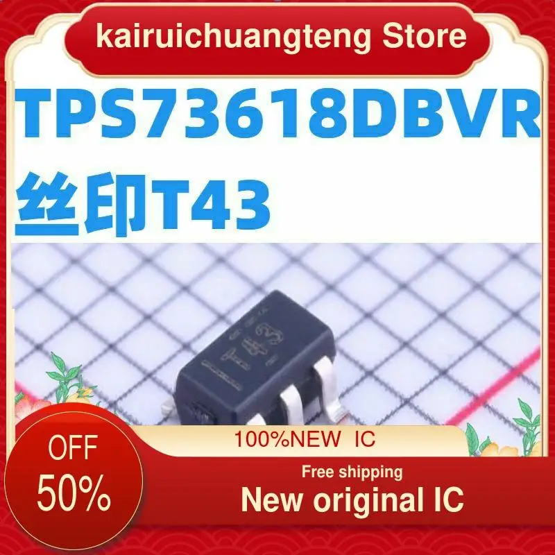 20 шт. TPS73618DBVR TPS73618DBVT T43 TI SOT23-5 новый оригинальный IC