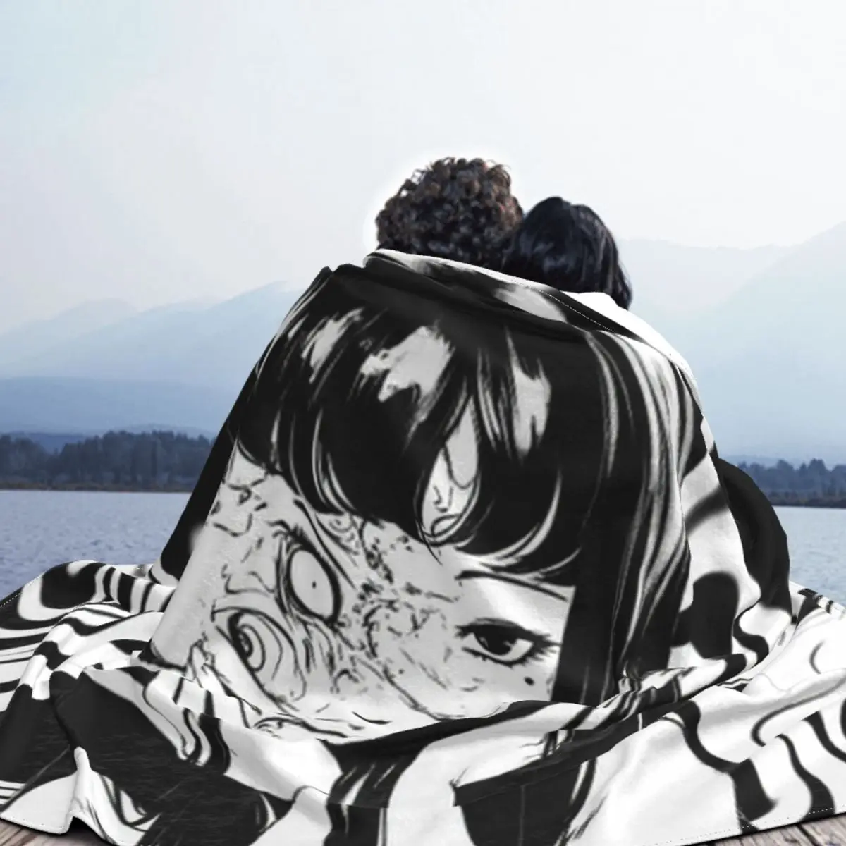 Ужасная коллекция Junji Ito, томие, одеяла Junji Ito, флисовые декоративные одеяла, покрывала для спальни, плюшевое тонкое одеяло (art.: 3920b91dab023) - 3920b91dab023