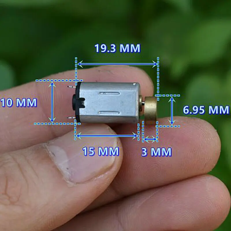 FF-M20 вибрирующий двигатель DC 1,5 V-3V Micro Mini 10mm вибратор DIY игрушечный массажер
