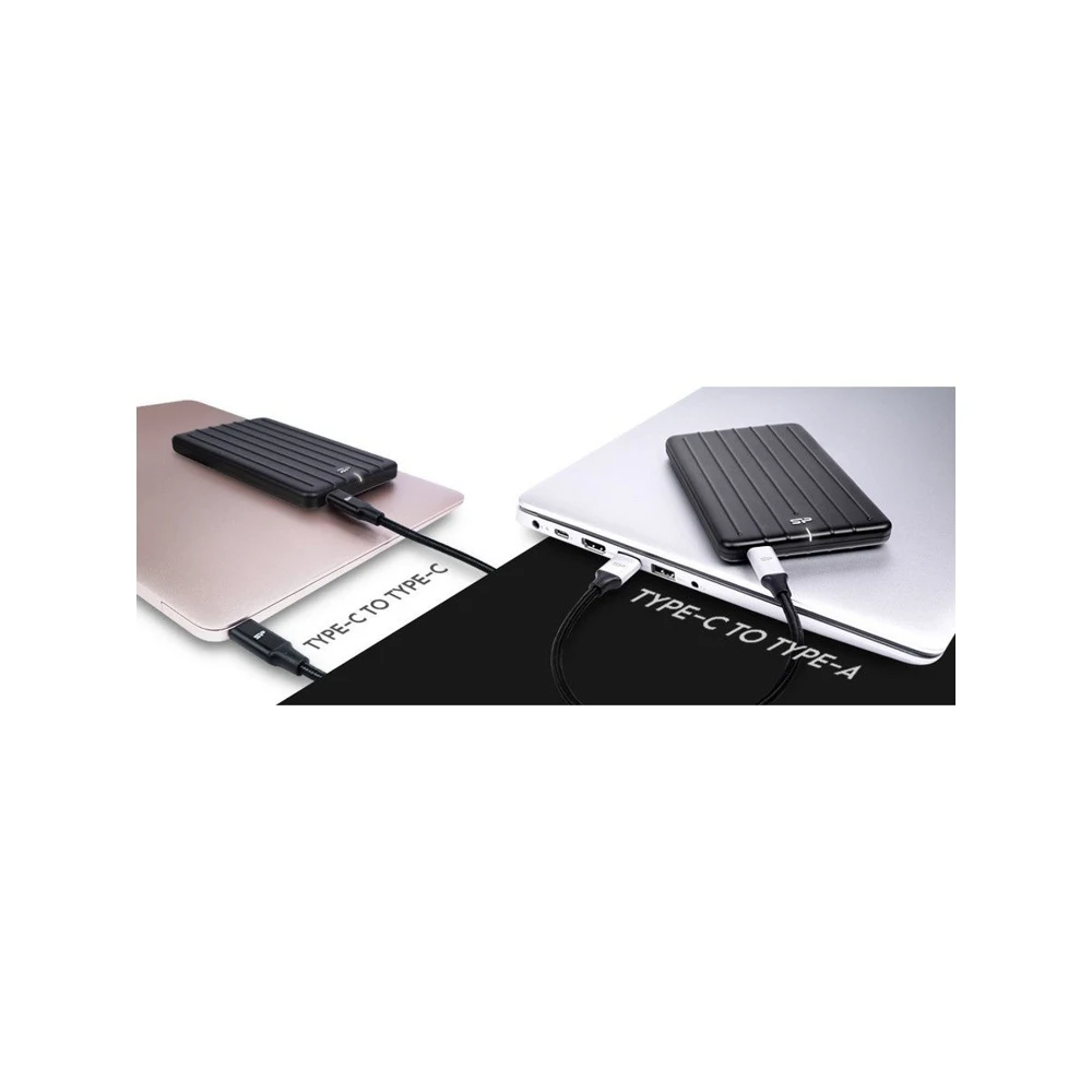 Внешний SSD Siliсon Power 1 TB B75 Pro чёрный, USB Type-C, USB 3.2 (SP010TBPSD75PSCK) (art.: 3920b91f342eb) - 3920b91f342eb