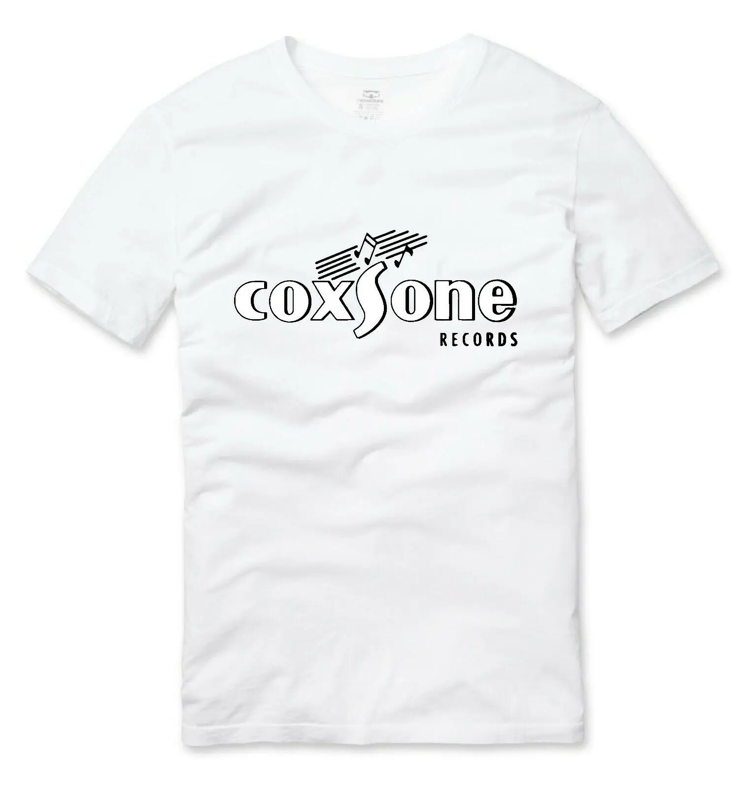 Белая футболка Coxsone с изображением танцехолла регги