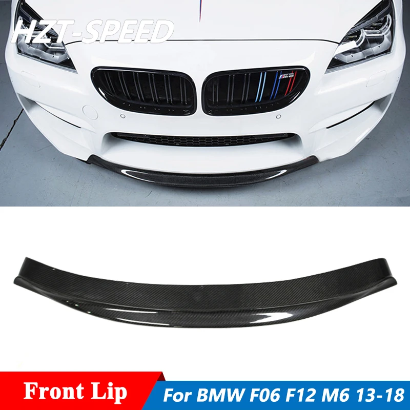 Передний бампер из углеродного волокна в стиле RP для BMW 6 серии F06 F12 F13 M6, комплект кузова автомобиля 2012-2016