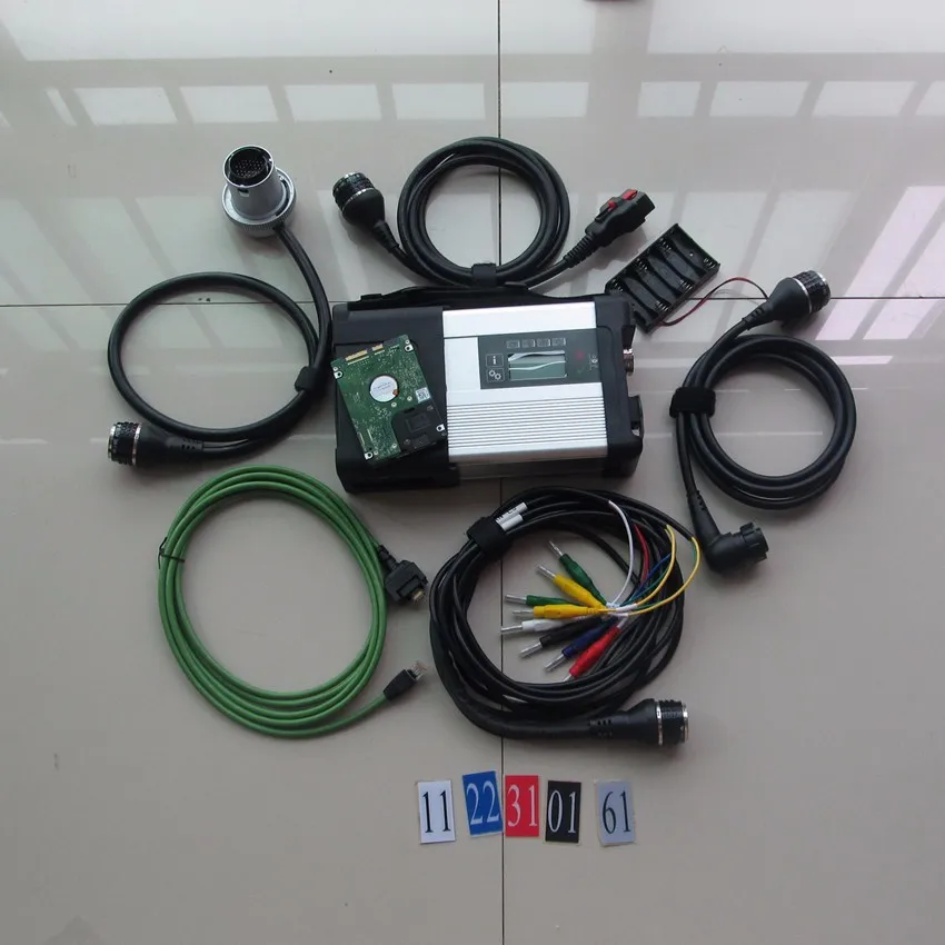 Основной блок мультиплексора Mb Star C5 Sd Connect OBD LAN КАБЕЛЬ HDD 320 ГБ ПРОГРАММЫЙ ДИАМЕТР ПОЛНОЙ ВЕРСИИ 12 В 24 В Инструмент для ремонта автомобилей