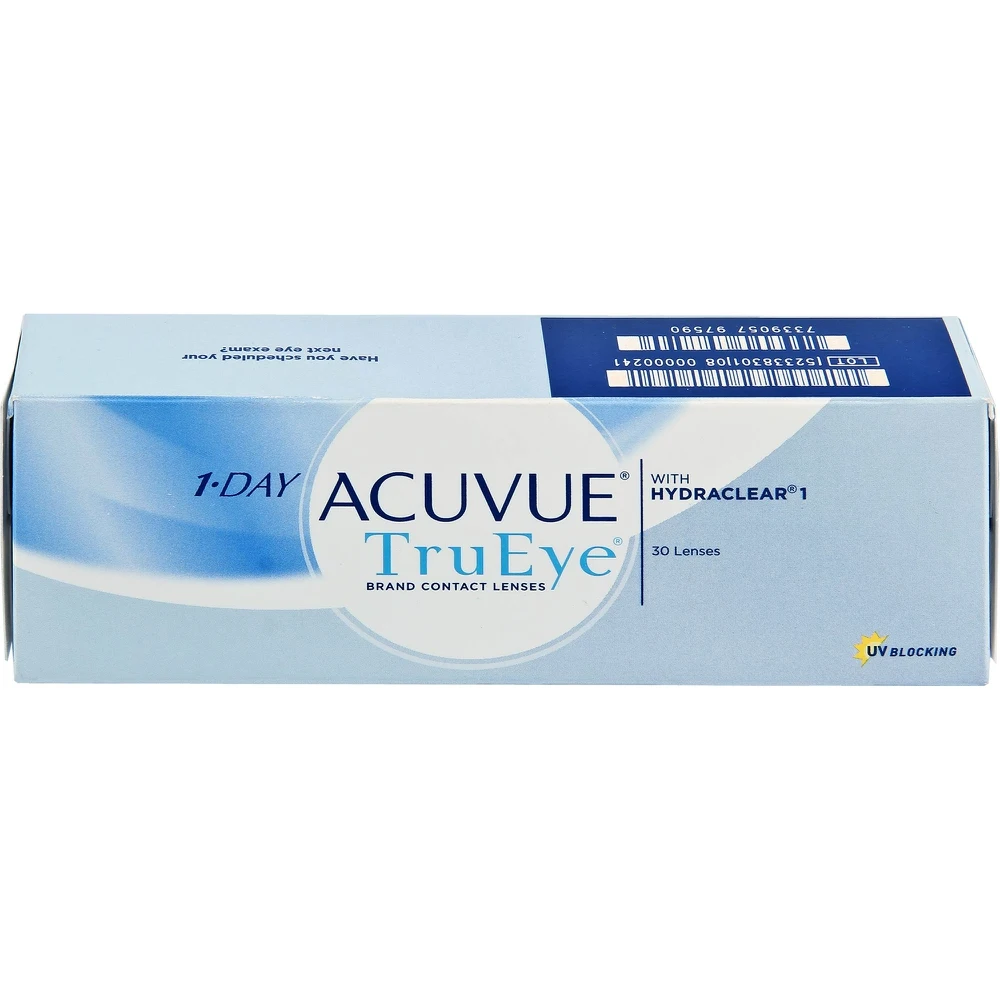 Контактные линзы 1-Day Acuvue TruEye, 30 шт в упаковке