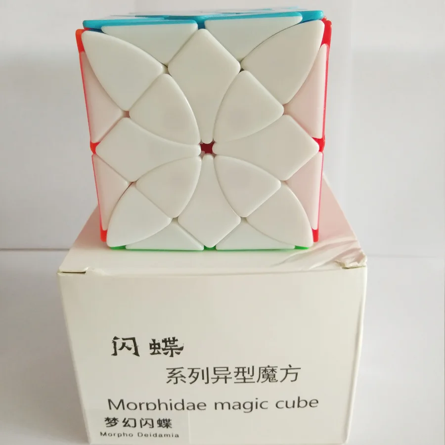 Фото Новый Fangshi Lim Cube Aurora бабочка Morpho Marinita Helenor Octavia Deidamia Curvy Copter Extreme Cubo magico Colletion Toys №5