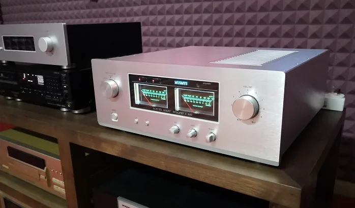 Новейший Refere to Accuphase E-600 MUSMYS E-600 (версия заголовка) усилитель merge machine 180 Вт + 180 Вт домашний усилитель HIFI усилитель