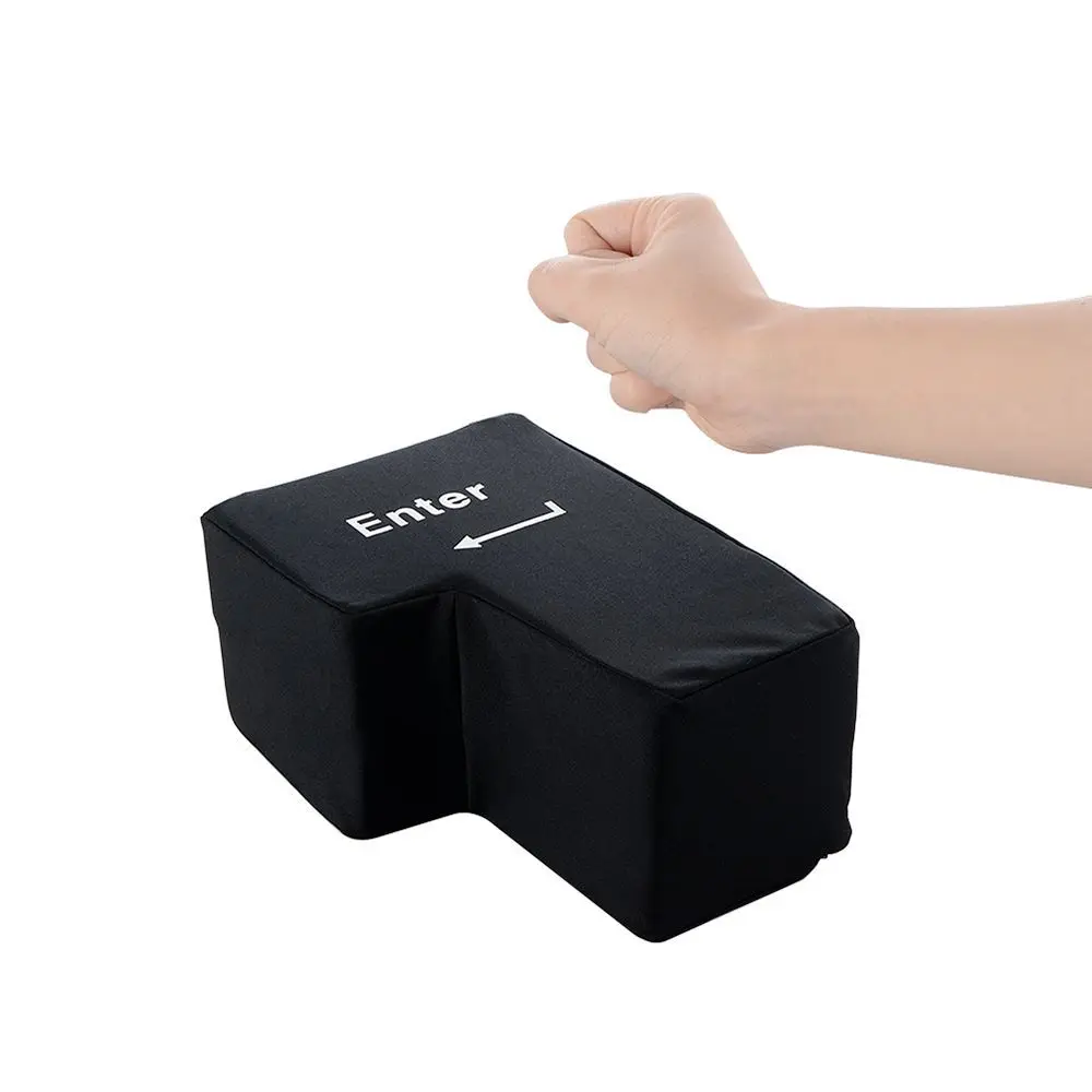 Большая Настольная USB-кнопка, большая любая креативная подушка для вентиляции, Клавиша ввода