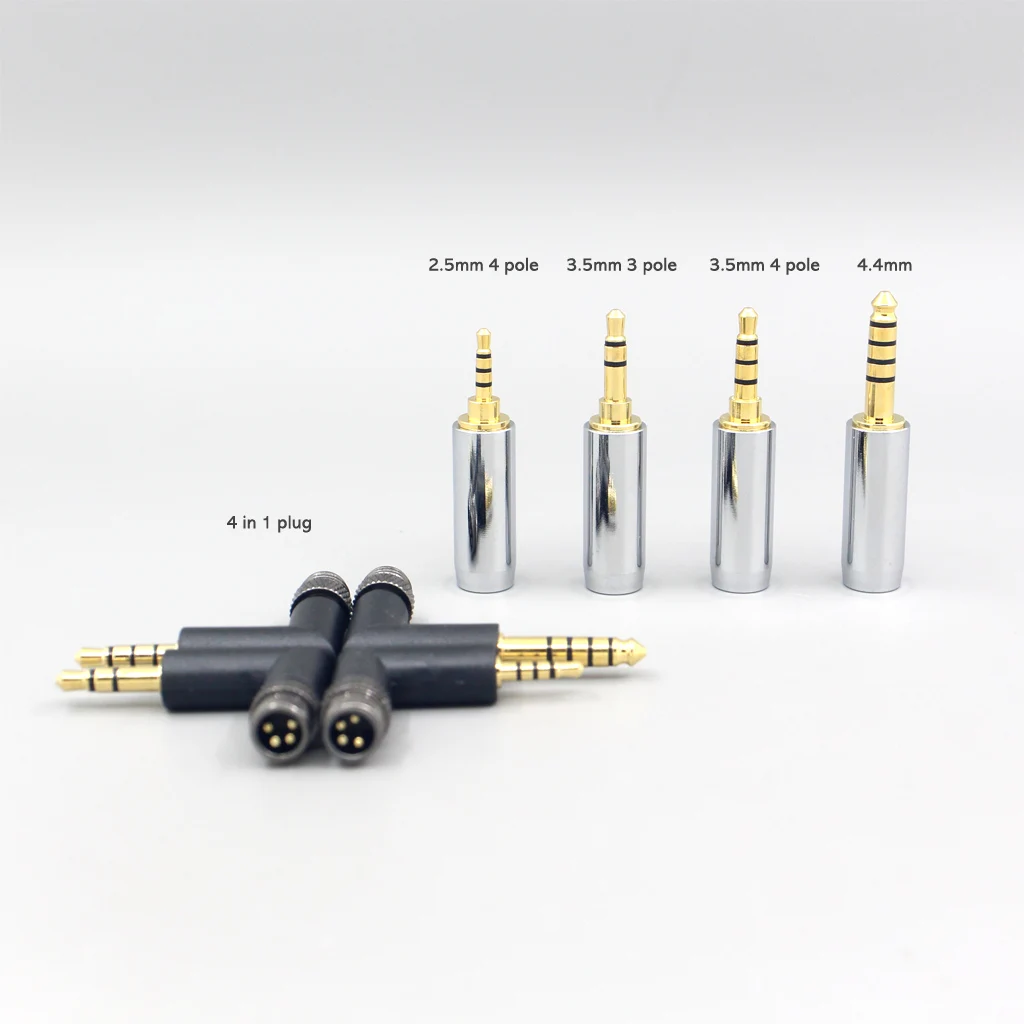 Фото Тип6 756-жильный экранирующий кабель для наушников 7n Litz OCC для Sennheiser HD800 HD800s HD820s HD820 Dharma D1000 7996 №3